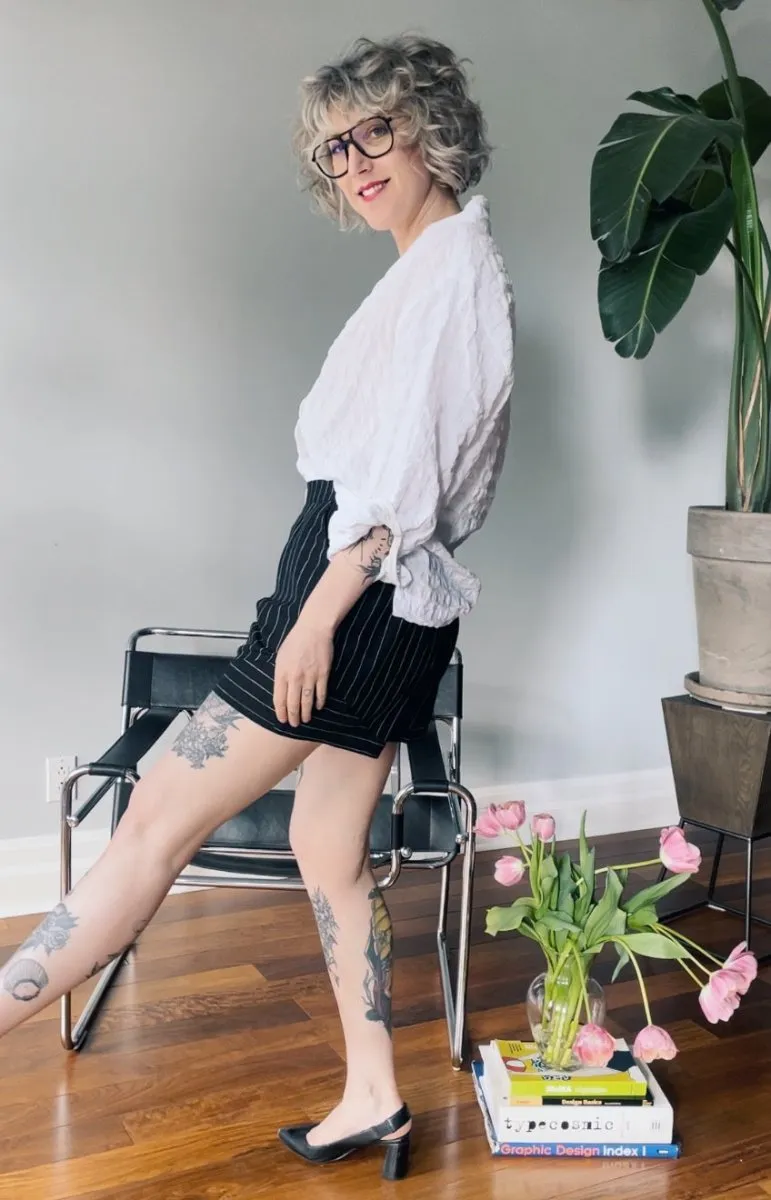 DorsaLi Nuage Shirt (White)