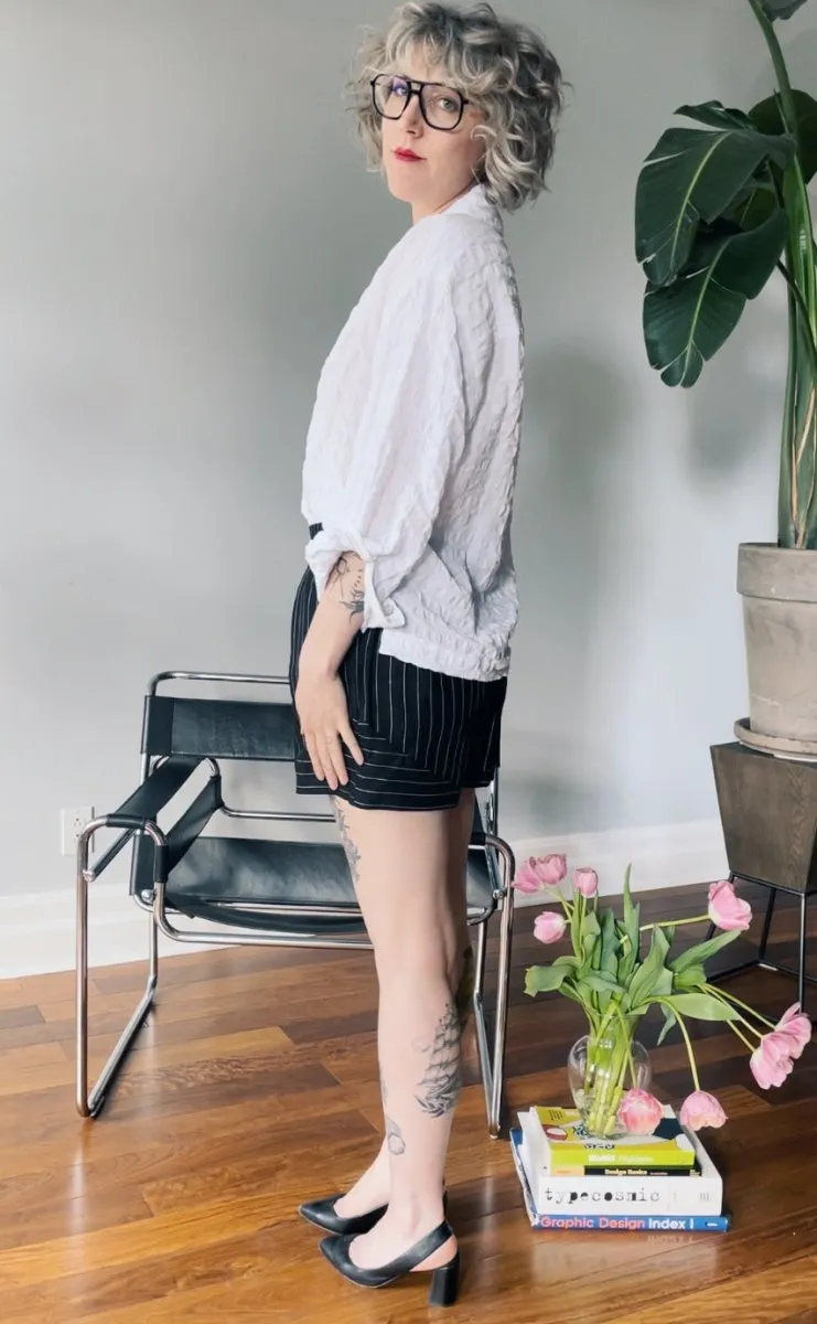 DorsaLi Nuage Shirt (White)