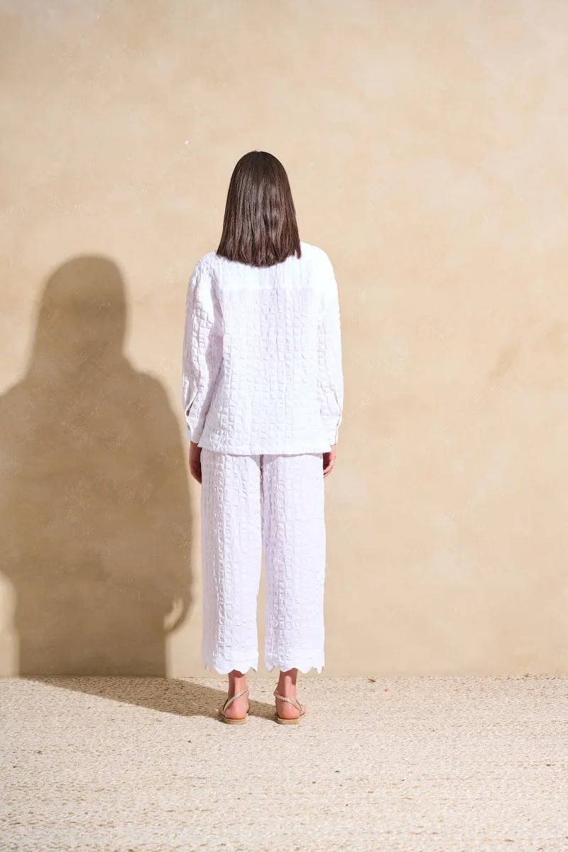 DorsaLi Nuage Shirt (White)