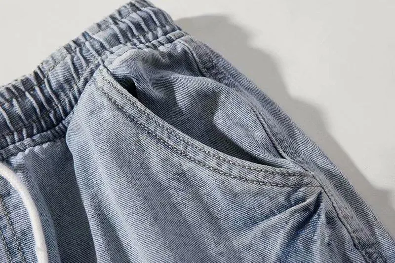 Elastic Denim Men's Jeans