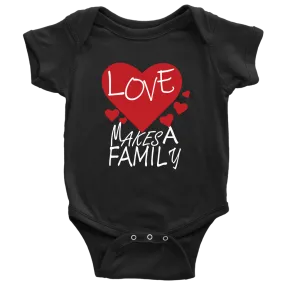 Family Love Baby Bodysuit