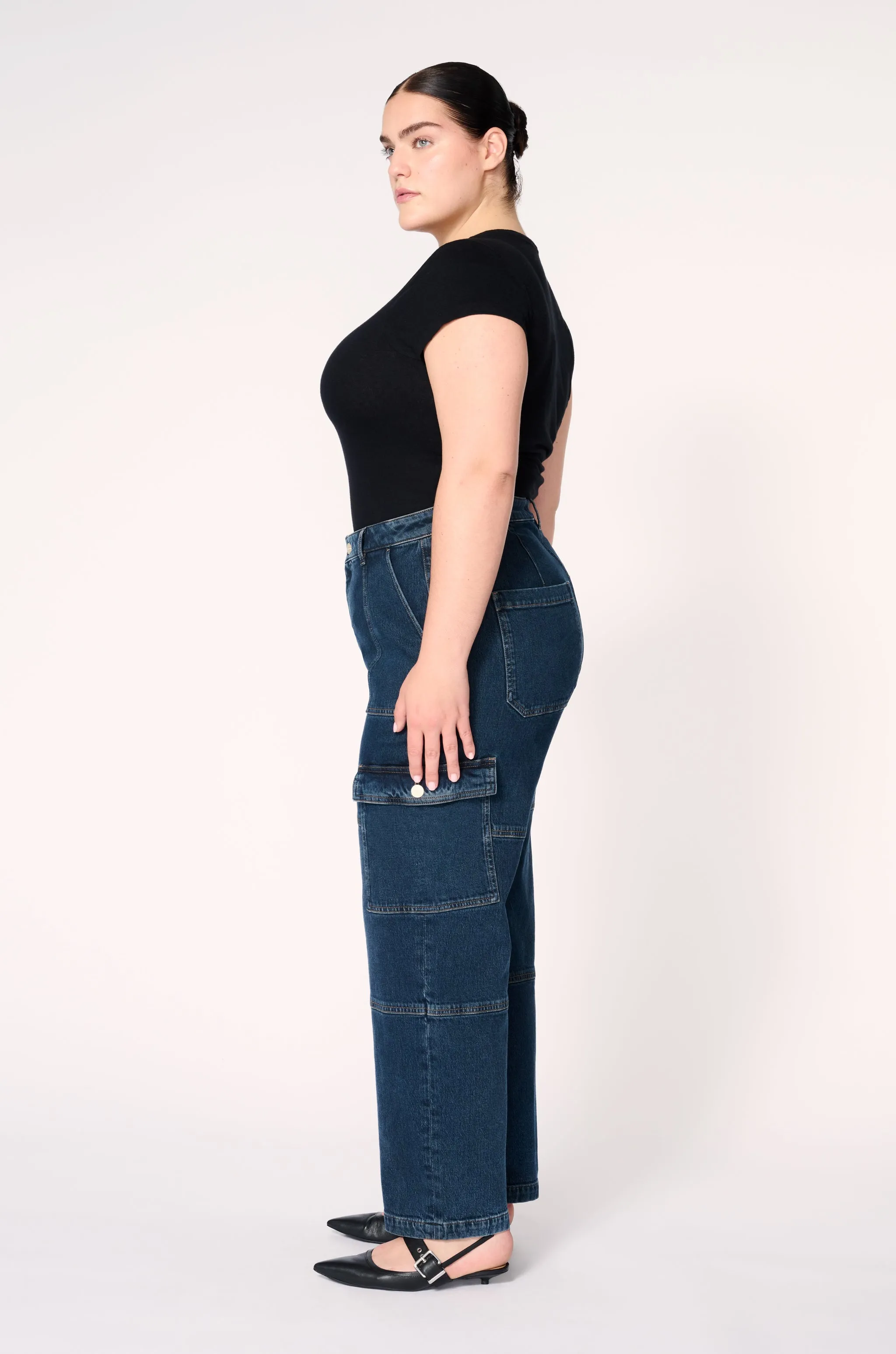 GLA PLUS - RELAXED CARGO JEANS | SPEECHLESS