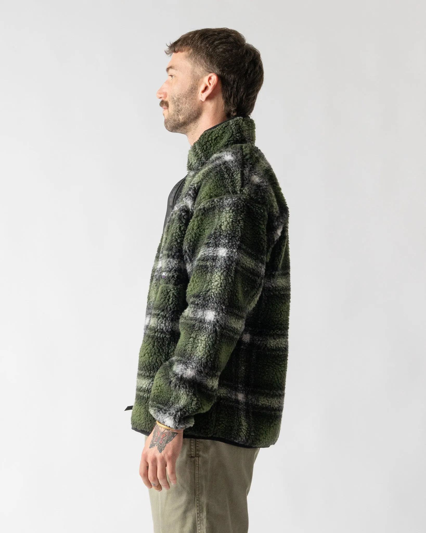 Gramicci Shadow Plaid Sherpa Jacket
