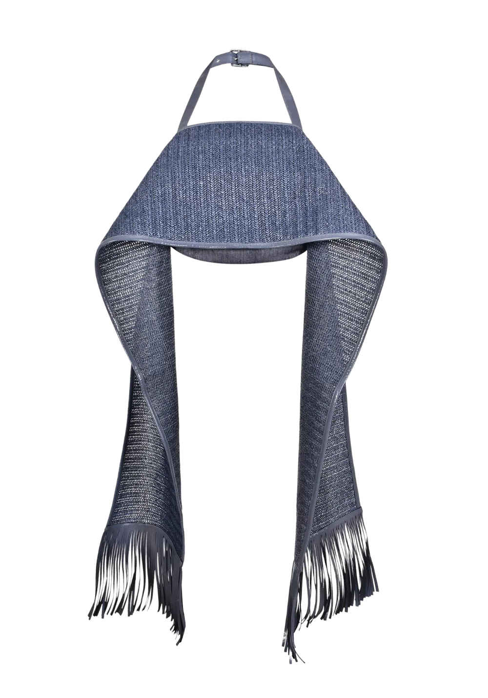 Halter Knitted Scarf Style Top