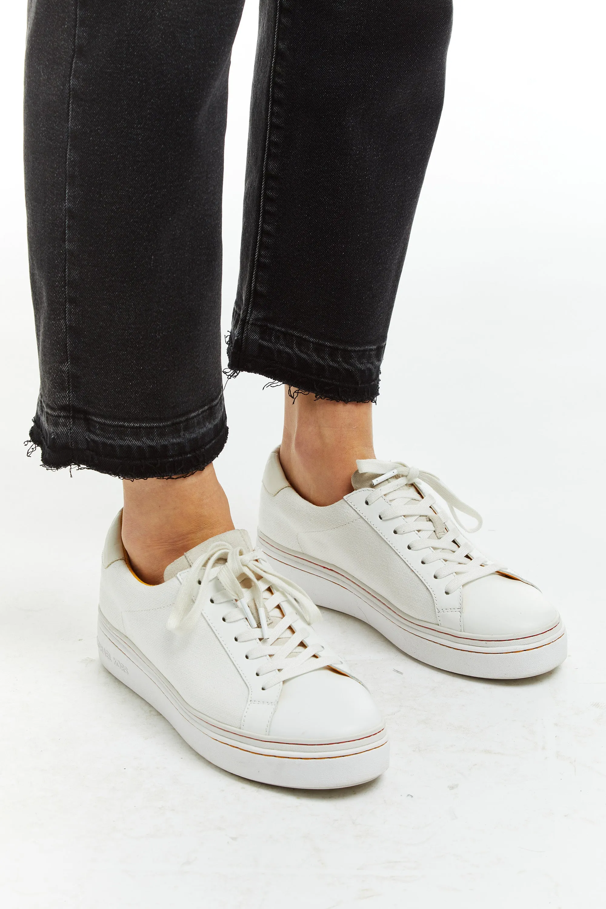 High Rise 90s Straight With Release Hem