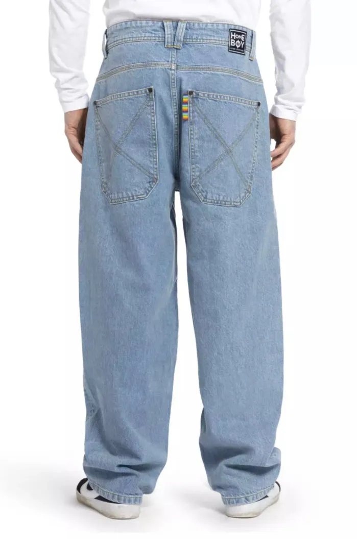 Homeboy x-tra Monster Baggy Jeans Denim Moon