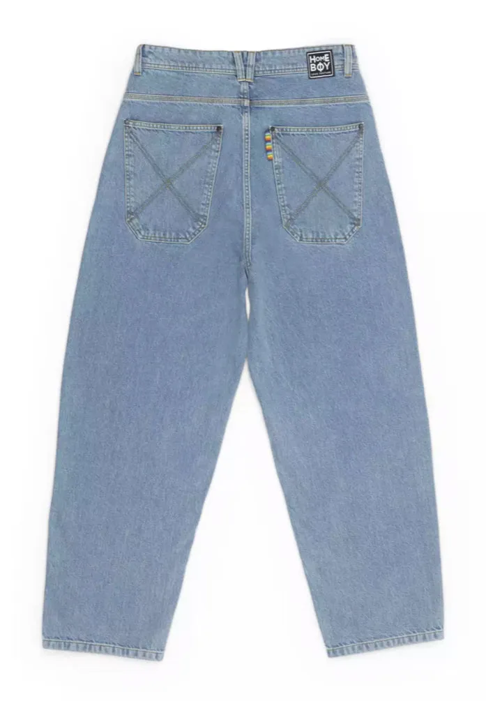 Homeboy x-tra Monster Baggy Jeans Denim Moon