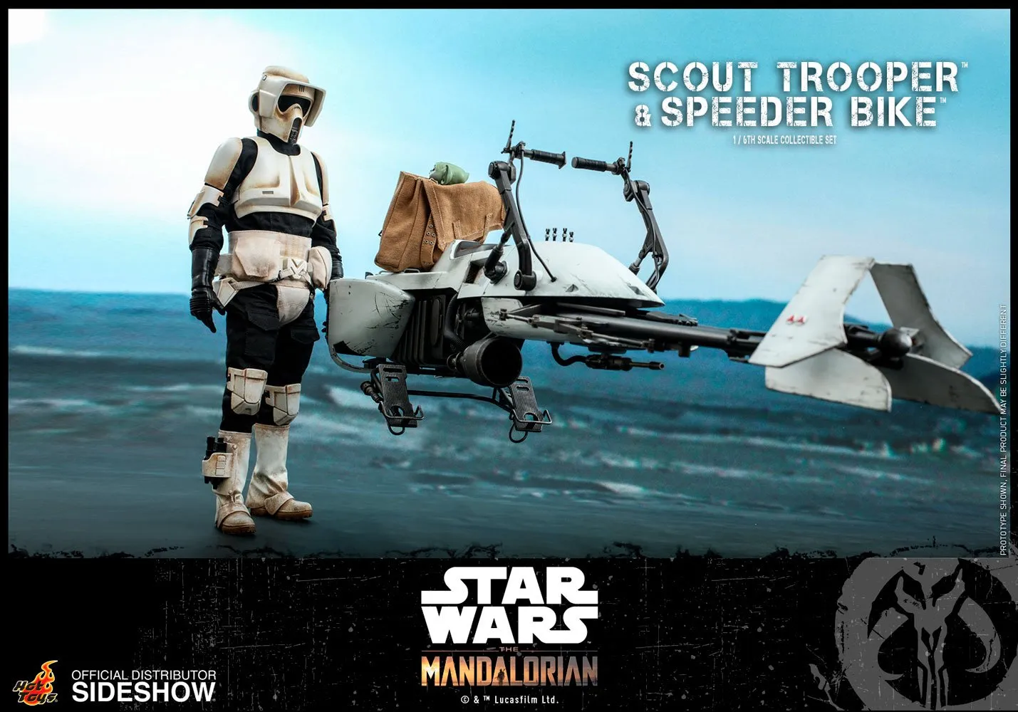Hot Toys - The Mandalorian - Scout Trooper and Speeder Bike