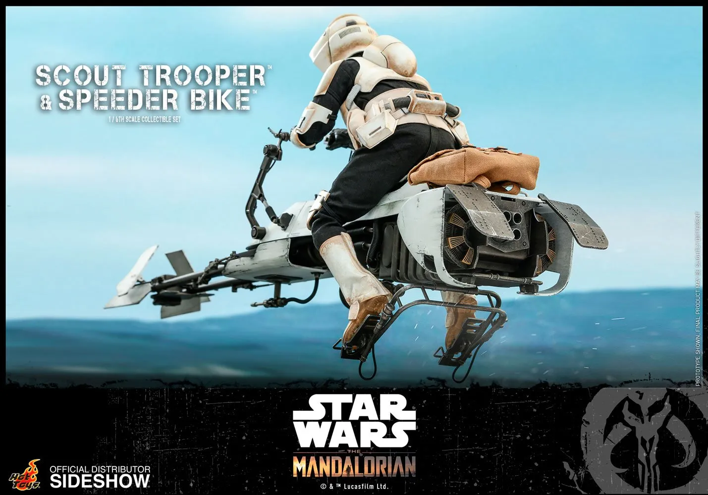Hot Toys - The Mandalorian - Scout Trooper and Speeder Bike