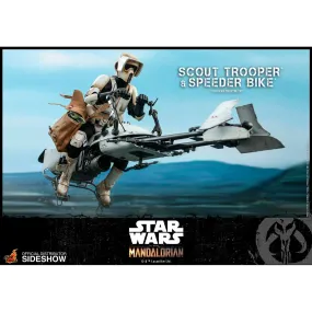 Hot Toys - The Mandalorian - Scout Trooper and Speeder Bike