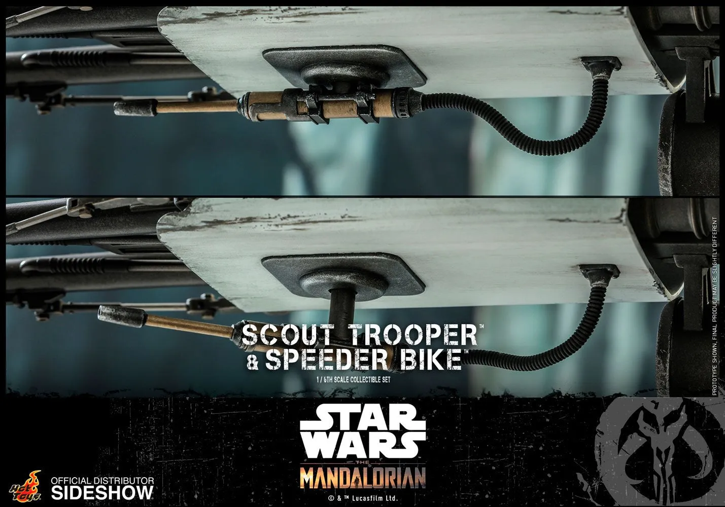 Hot Toys - The Mandalorian - Scout Trooper and Speeder Bike