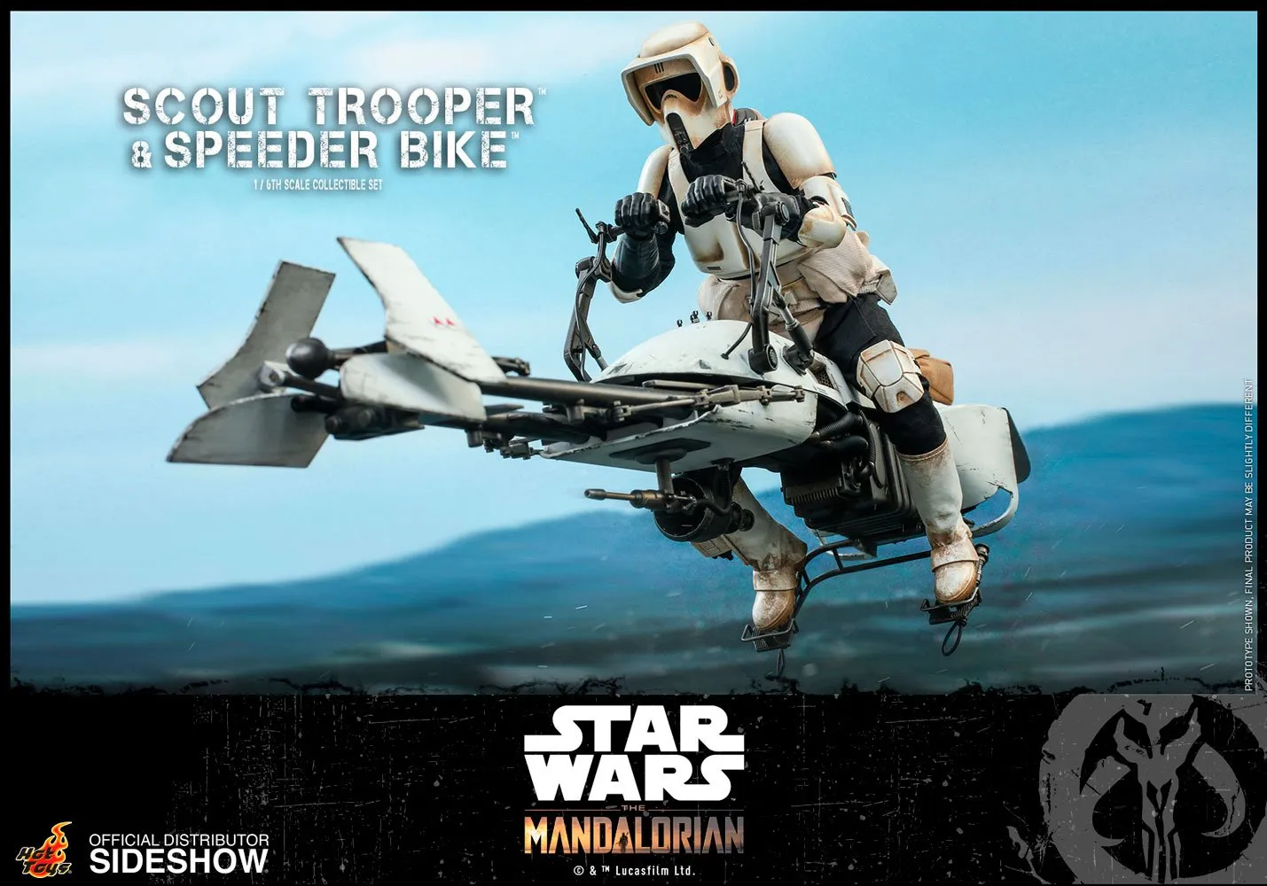 Hot Toys - The Mandalorian - Scout Trooper and Speeder Bike