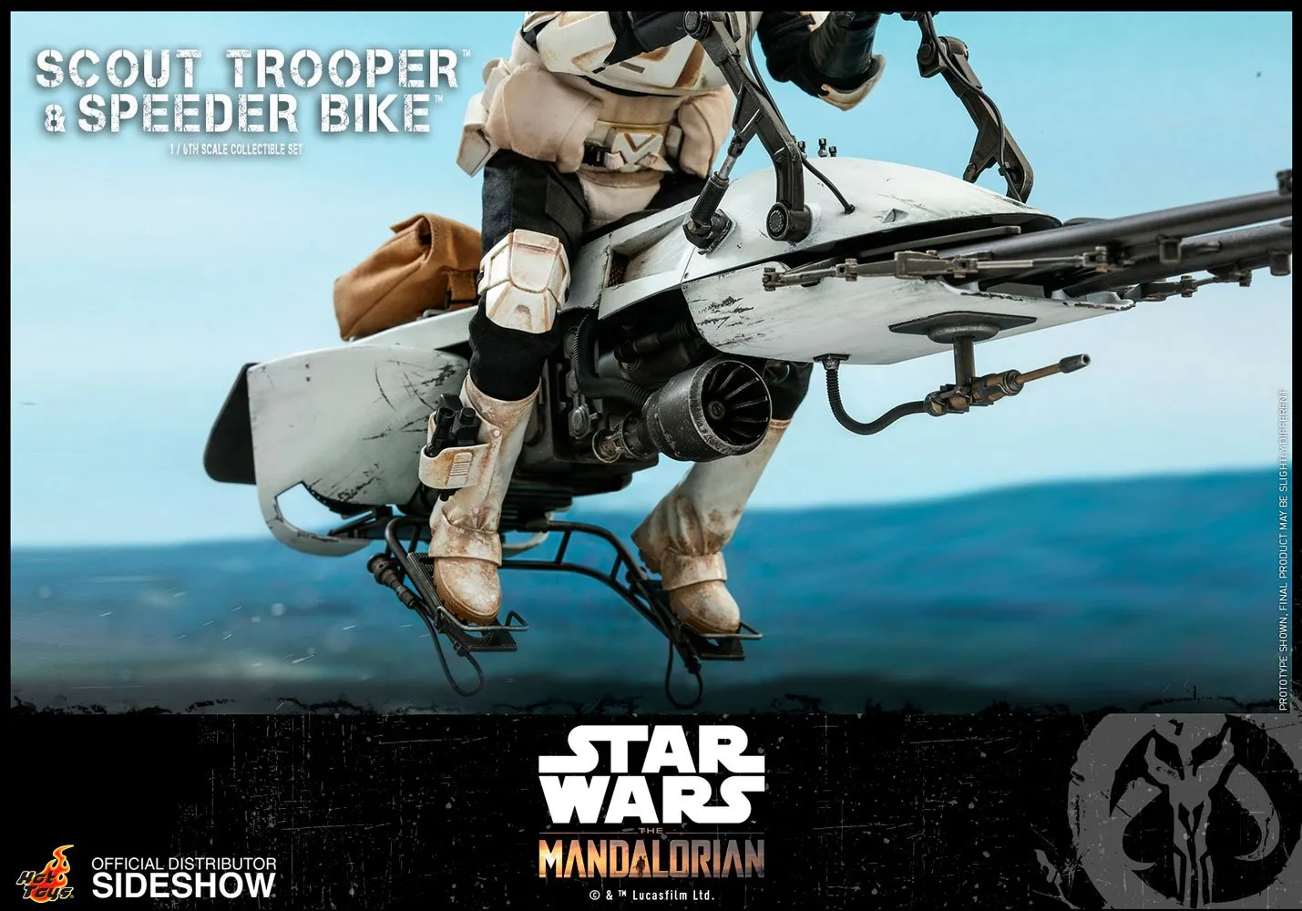 Hot Toys - The Mandalorian - Scout Trooper and Speeder Bike