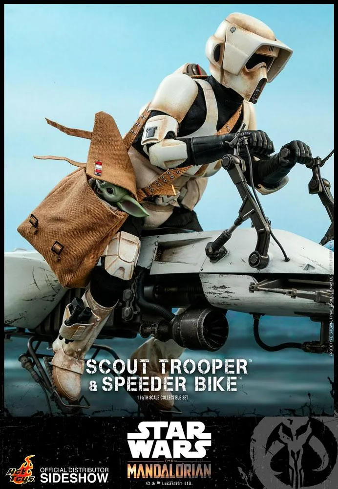 Hot Toys - The Mandalorian - Scout Trooper and Speeder Bike