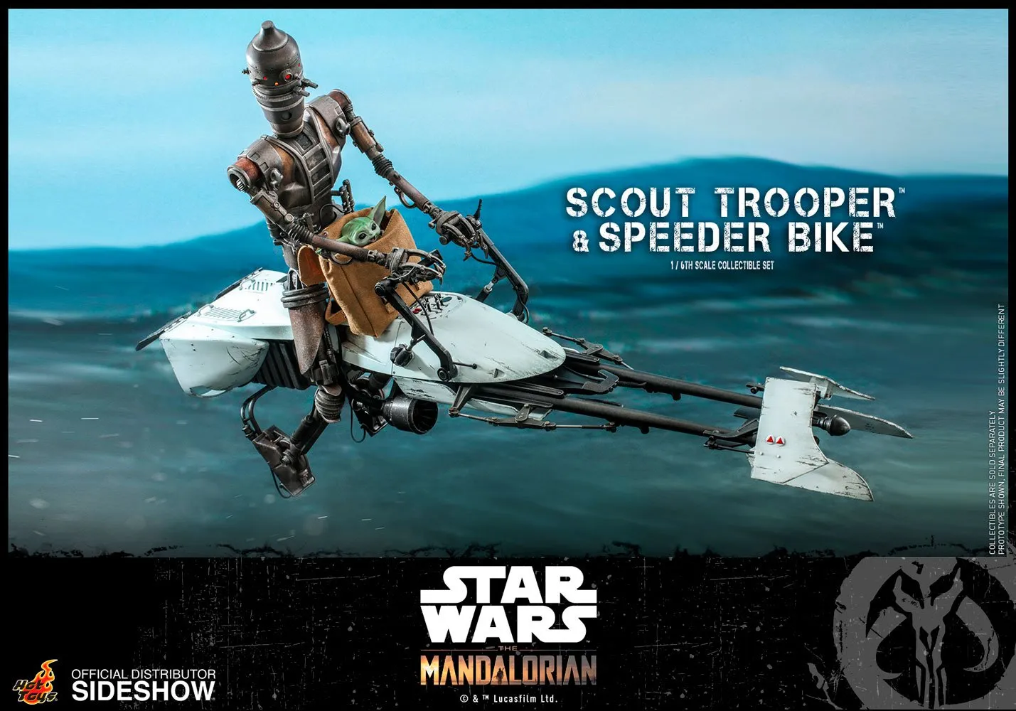Hot Toys - The Mandalorian - Scout Trooper and Speeder Bike