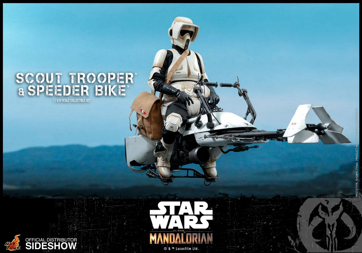 Hot Toys - The Mandalorian - Scout Trooper and Speeder Bike