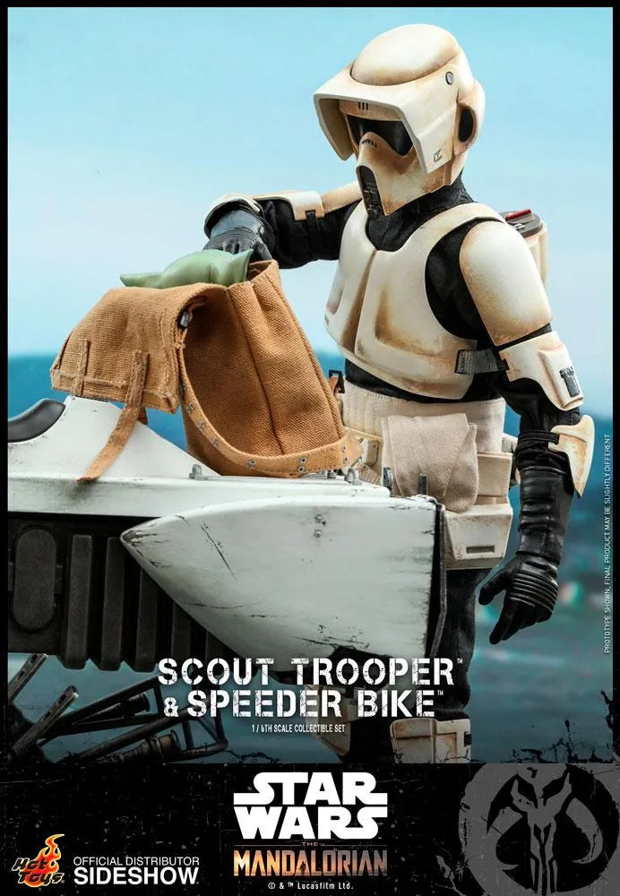 Hot Toys - The Mandalorian - Scout Trooper and Speeder Bike