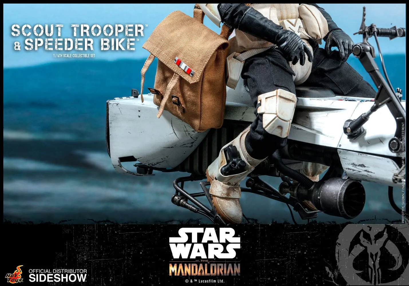 Hot Toys - The Mandalorian - Scout Trooper and Speeder Bike
