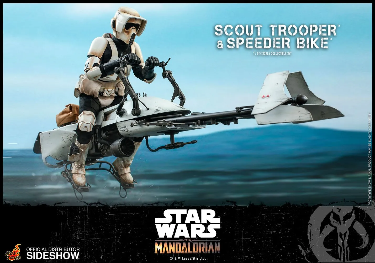 Hot Toys - The Mandalorian - Scout Trooper and Speeder Bike