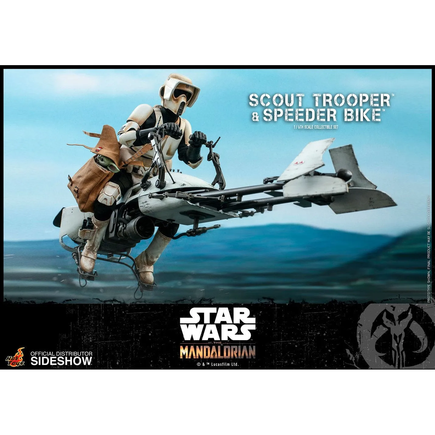 Hot Toys - The Mandalorian - Scout Trooper and Speeder Bike