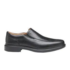 Johnston & Murphy XC4 Stanton Runoff Venetian (Men) - Black WP Calfskin