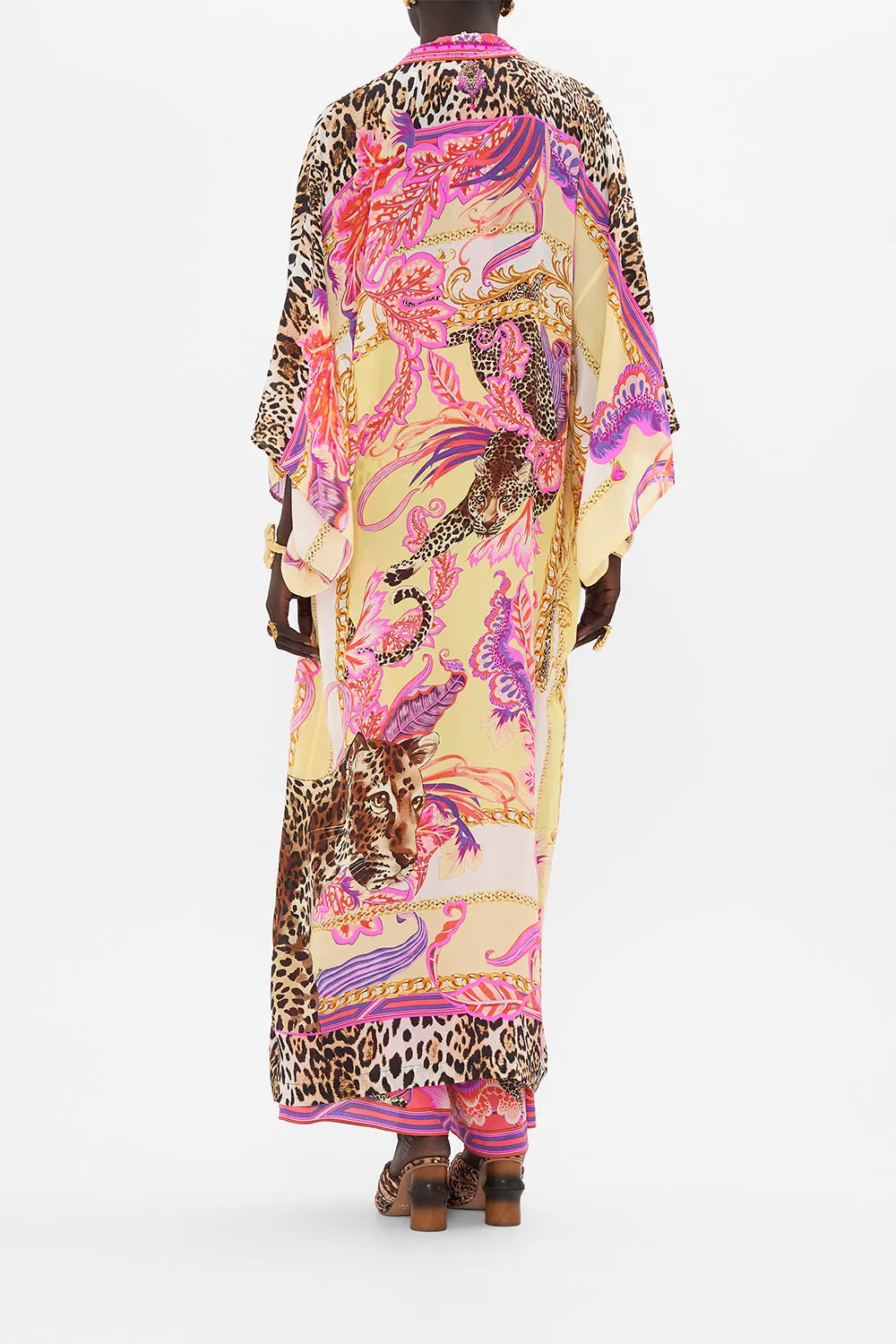 KIMONO LAYER WITH COLLAR VIOLA VINTAGE