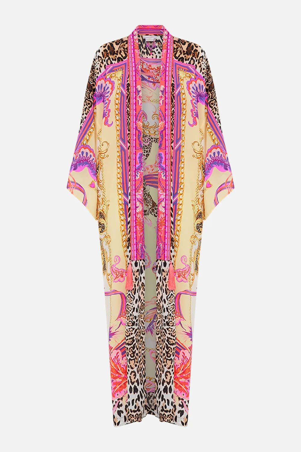 KIMONO LAYER WITH COLLAR VIOLA VINTAGE