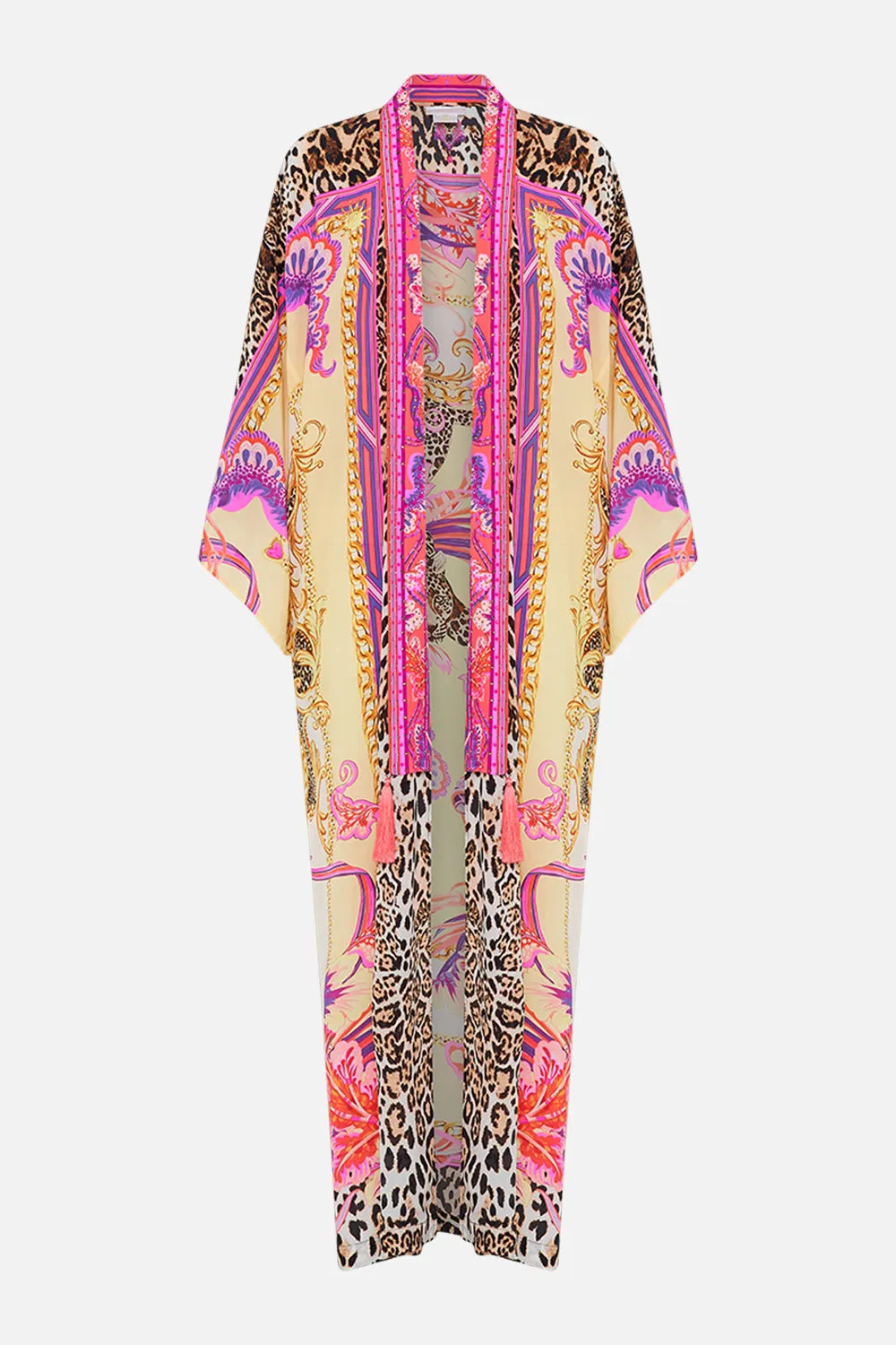 KIMONO LAYER WITH COLLAR VIOLA VINTAGE