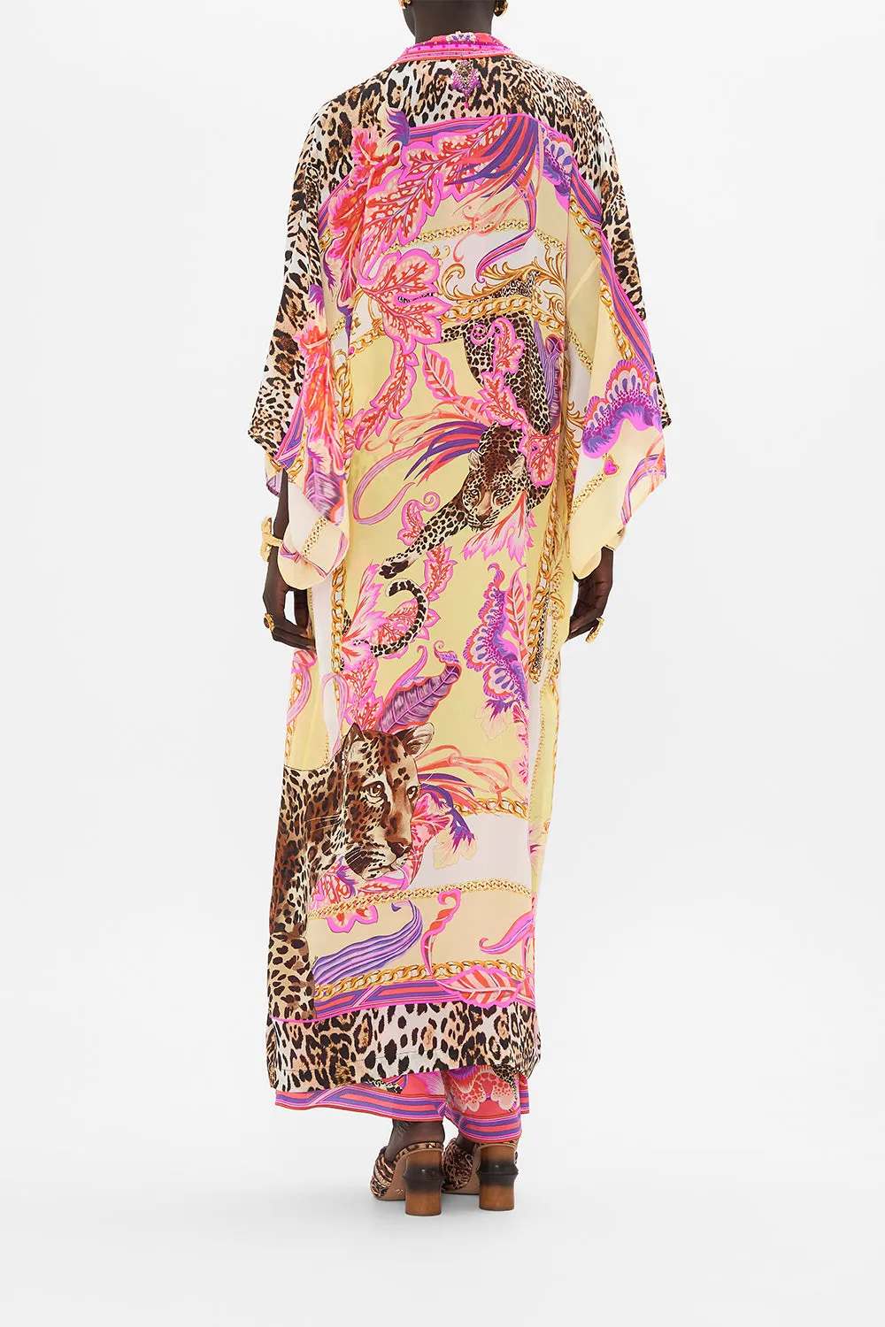 KIMONO LAYER WITH COLLAR VIOLA VINTAGE