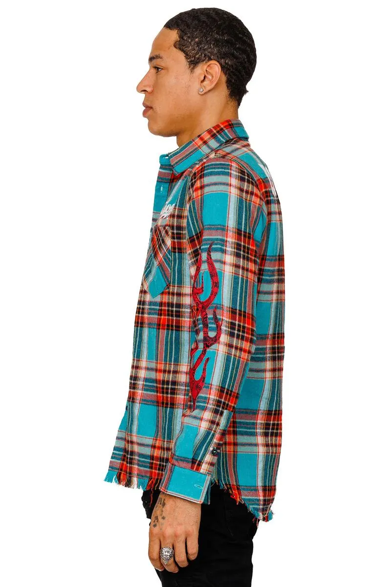 Kleep MARZY Jacket (AQUA/RED)
