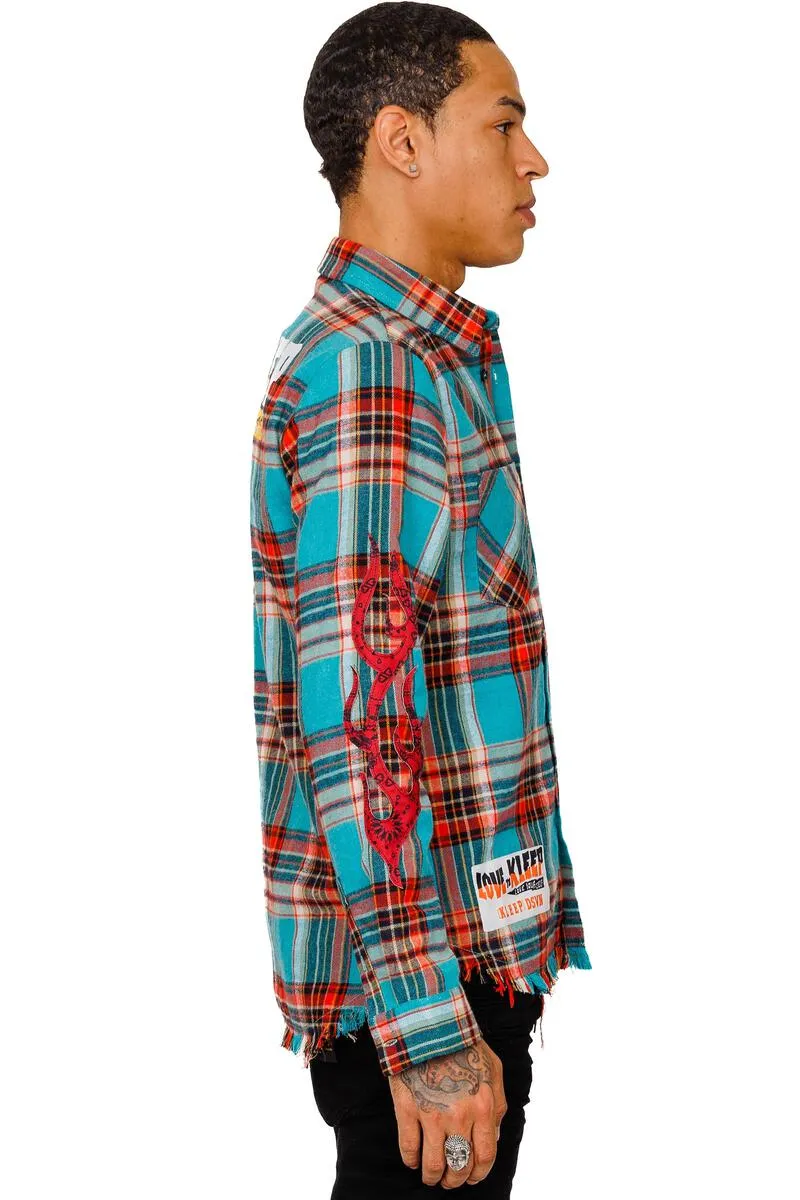 Kleep MARZY Jacket (AQUA/RED)