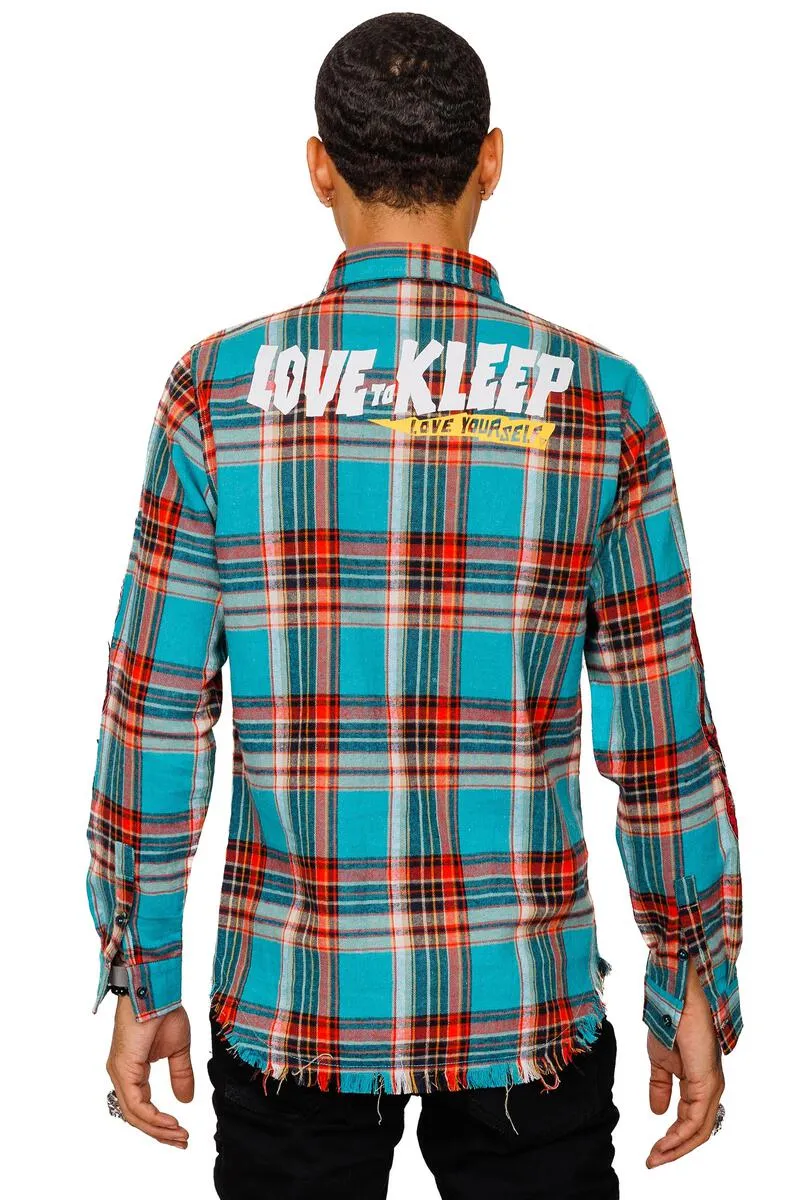 Kleep MARZY Jacket (AQUA/RED)