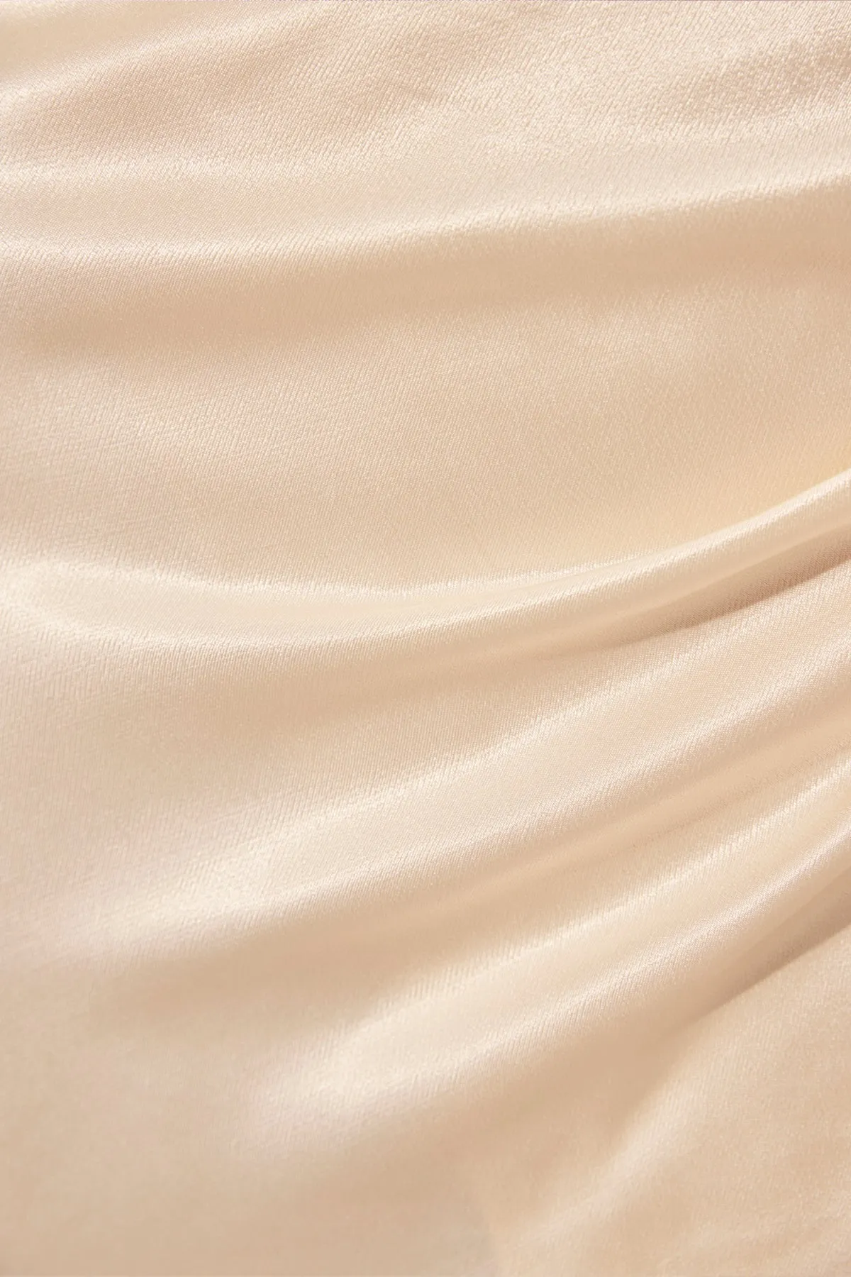 LA LUNE HIGH NECK TWIST MAXI DRESS - CREAM