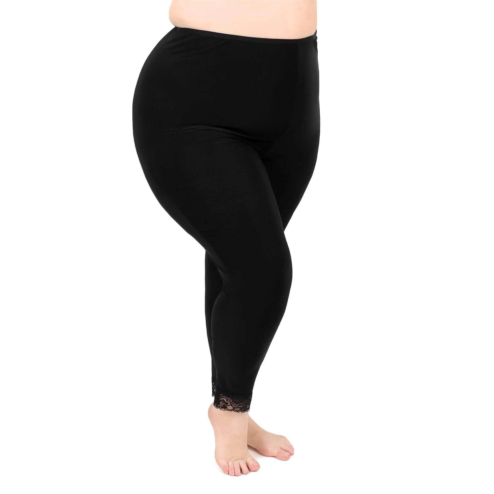 Long Underwear Legging | Black