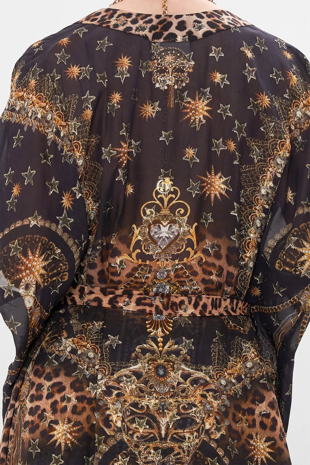 LUREX BELTED RELAXED LAYER MASKED AT MOONLIGHT