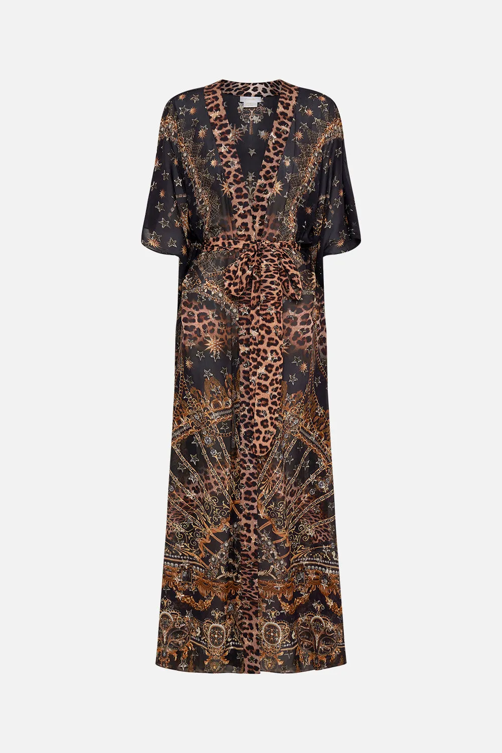 LUREX BELTED RELAXED LAYER MASKED AT MOONLIGHT