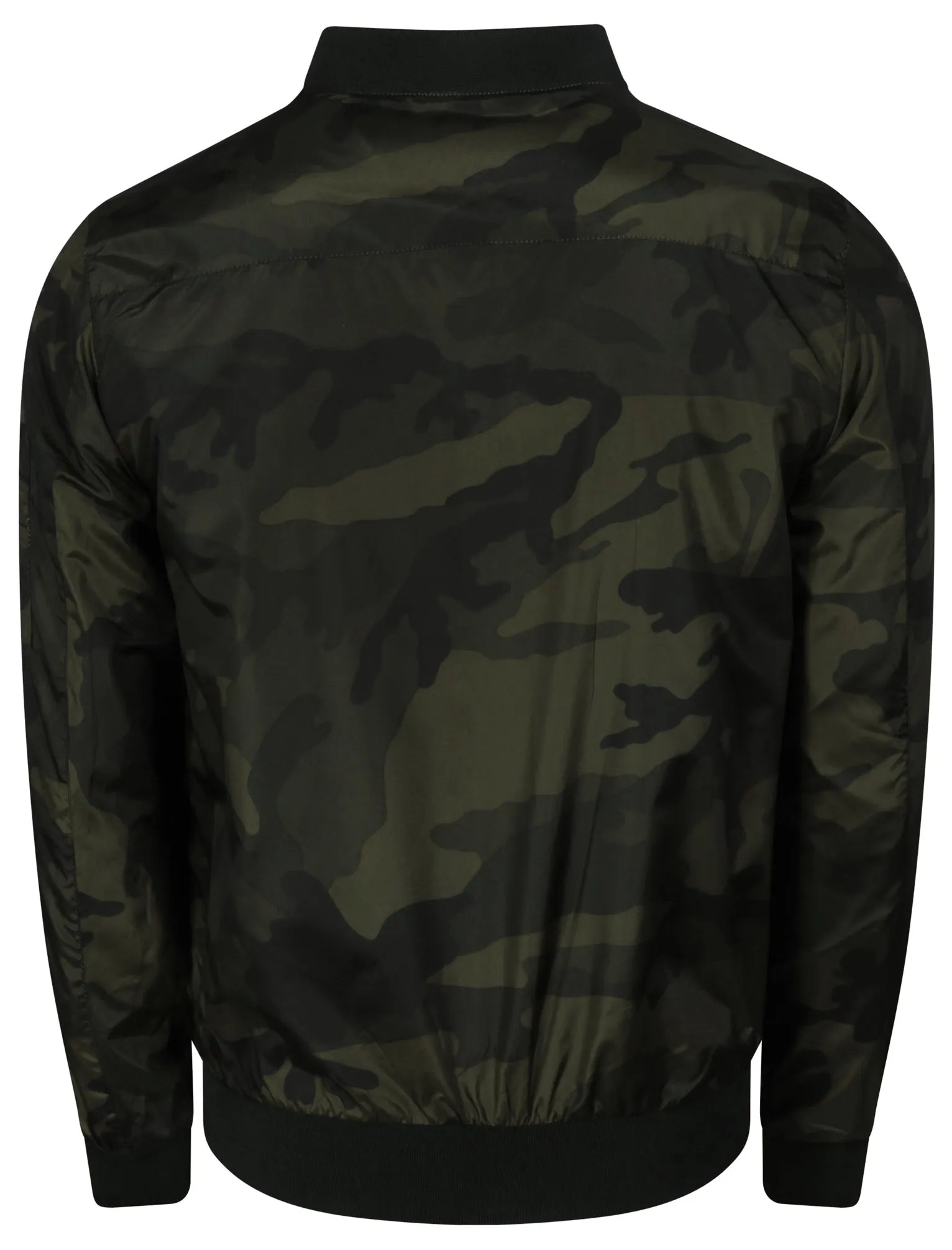 McLeod Bomber Jacket In Khaki Camo - Dissident