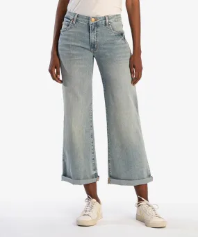 Meg Mid Rise Roll Up Jean - CHCKL