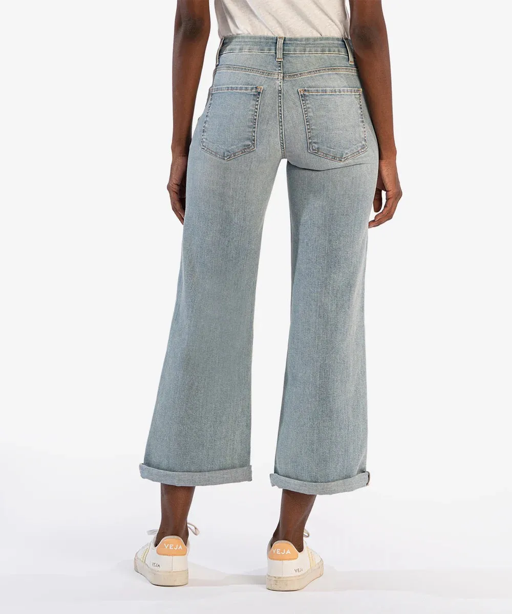 Meg Mid Rise Roll Up Jean - CHCKL