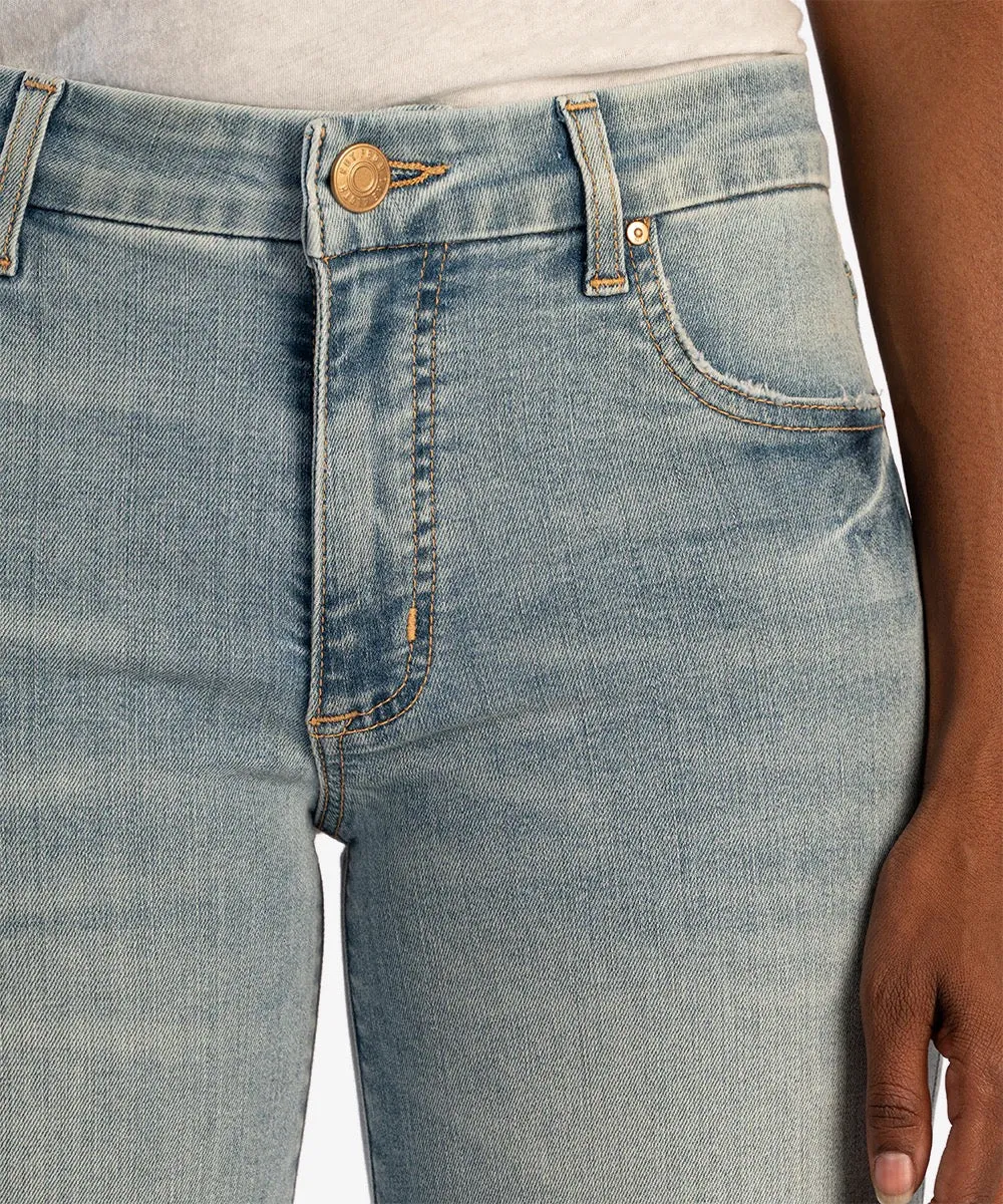 Meg Mid Rise Roll Up Jean - CHCKL
