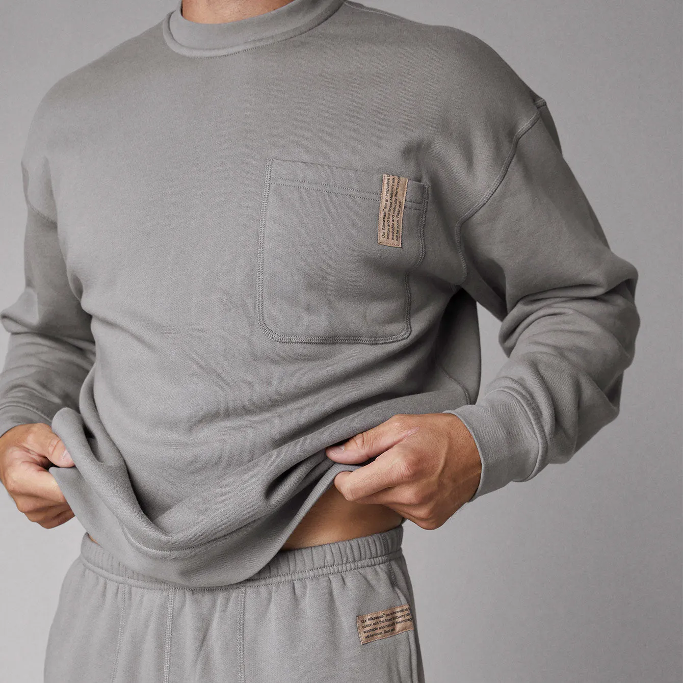 Men’s Silksweats™ Midweight Reversible Pocket Sweatshirt