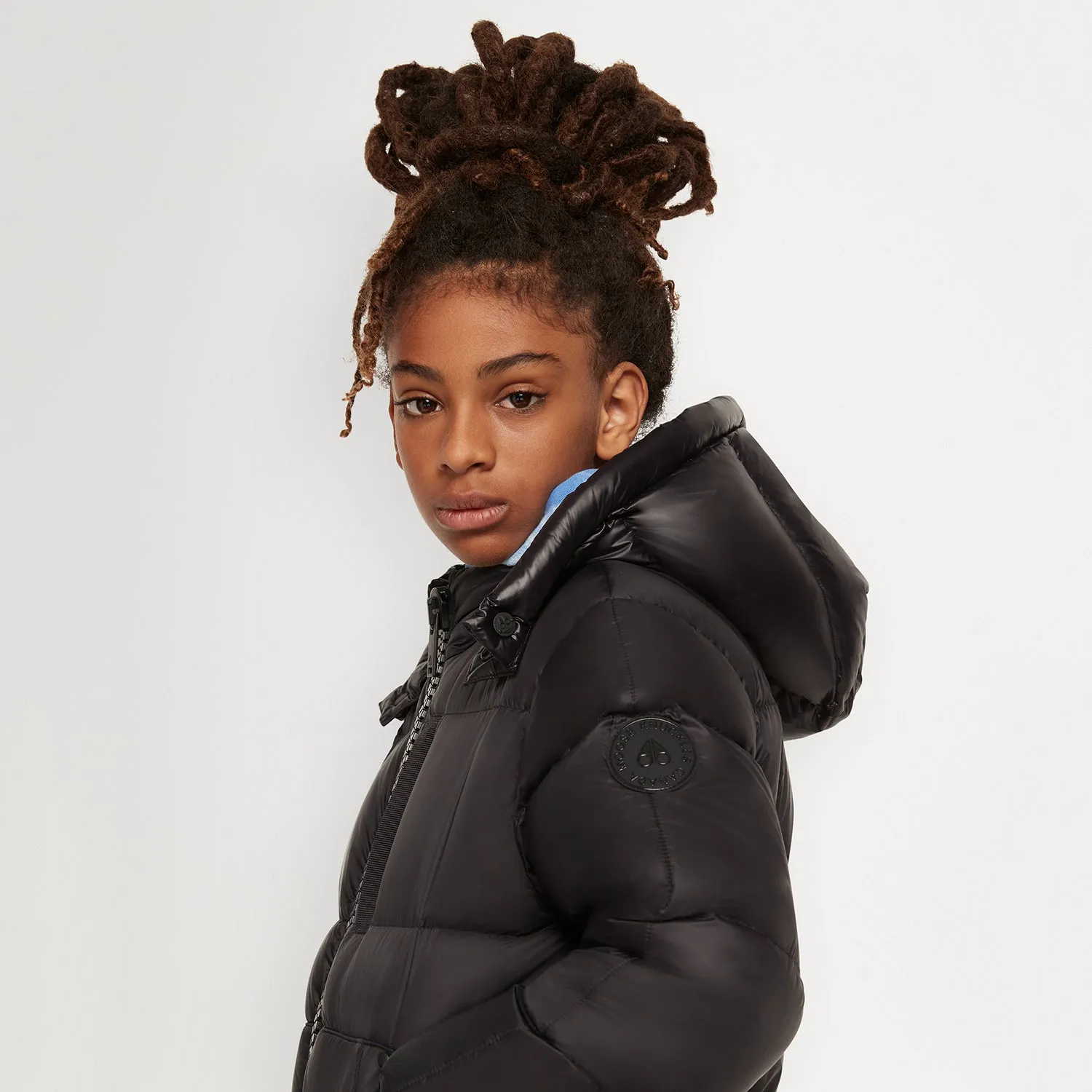 MOOSE KNUCKLES 125th Street Bomber Jacket - Black