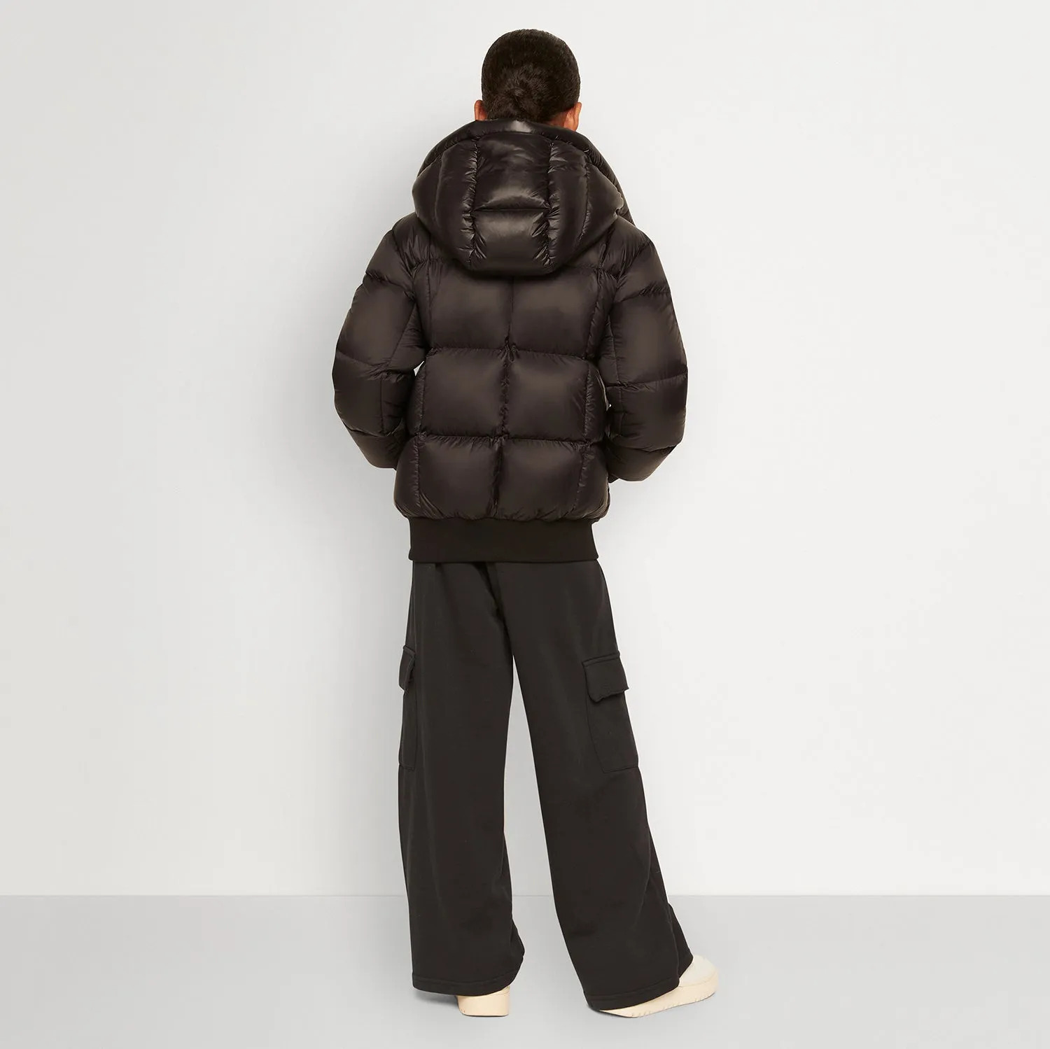 MOOSE KNUCKLES 125th Street Bomber Jacket - Black