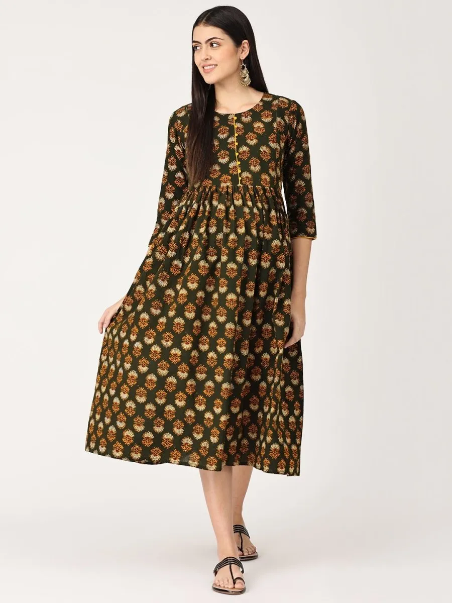 Moringa Maternity and Nursing Dress
