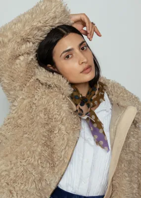 OOFWear Vanilla Faux Fur Zip Short Jacket