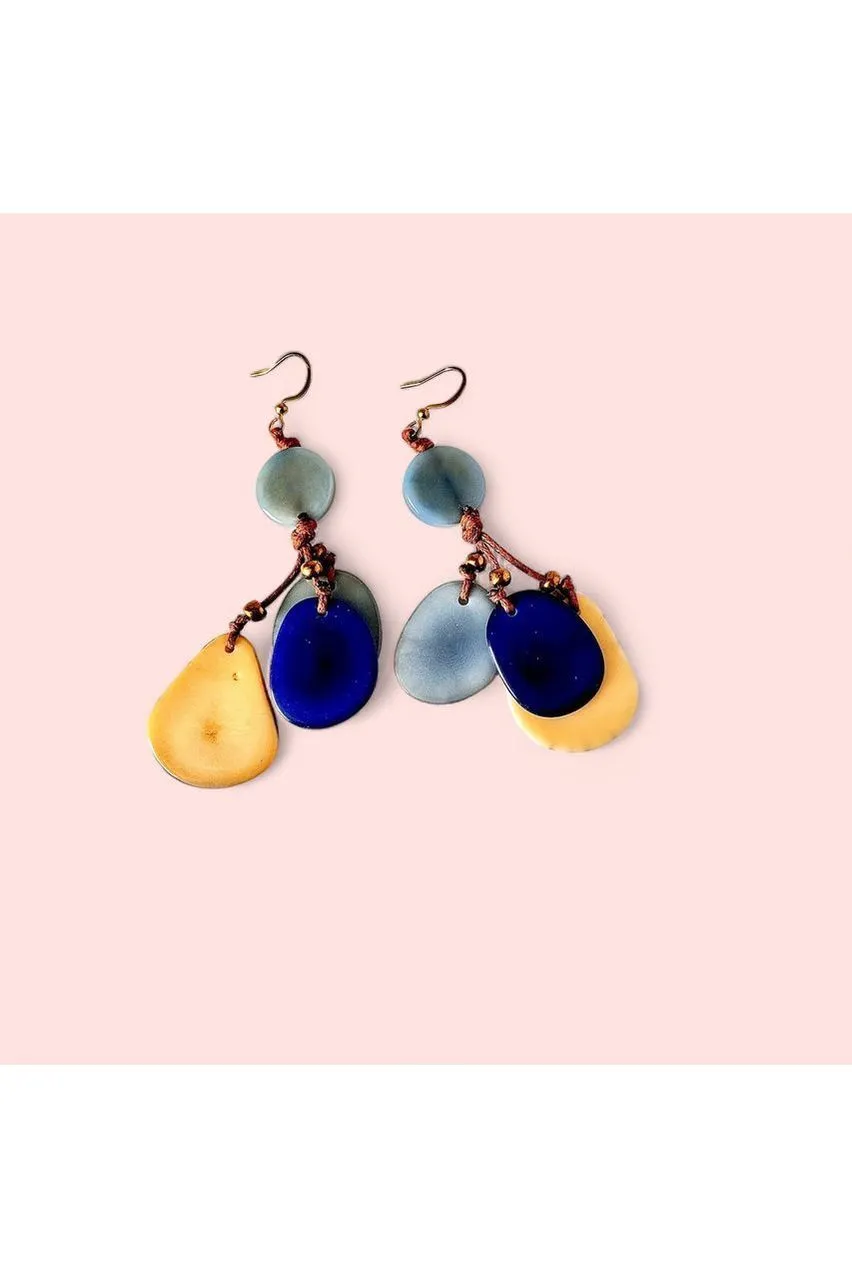 Organic Tagua Nut Earring Allison Earrings