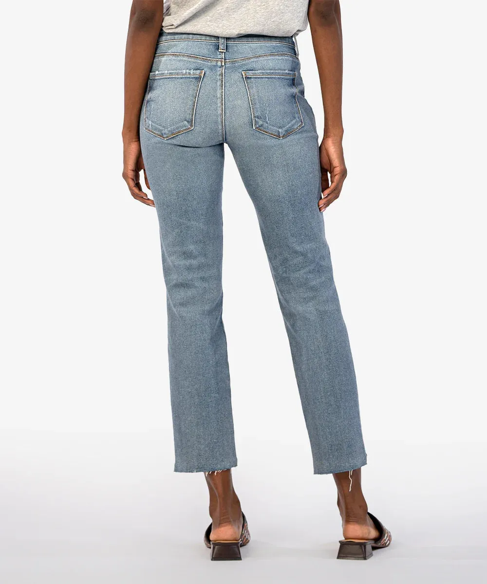 Reese Mid Rise Ankle Straight