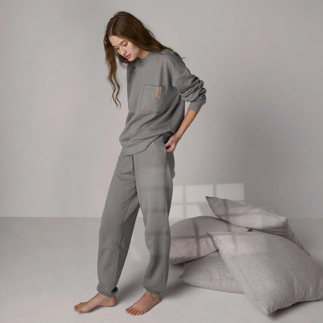 Silksweats™ Midweight Reversible Pocket Sweatshirt