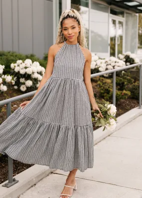 Smash & Tess Valentina Gingham Maxi Dress