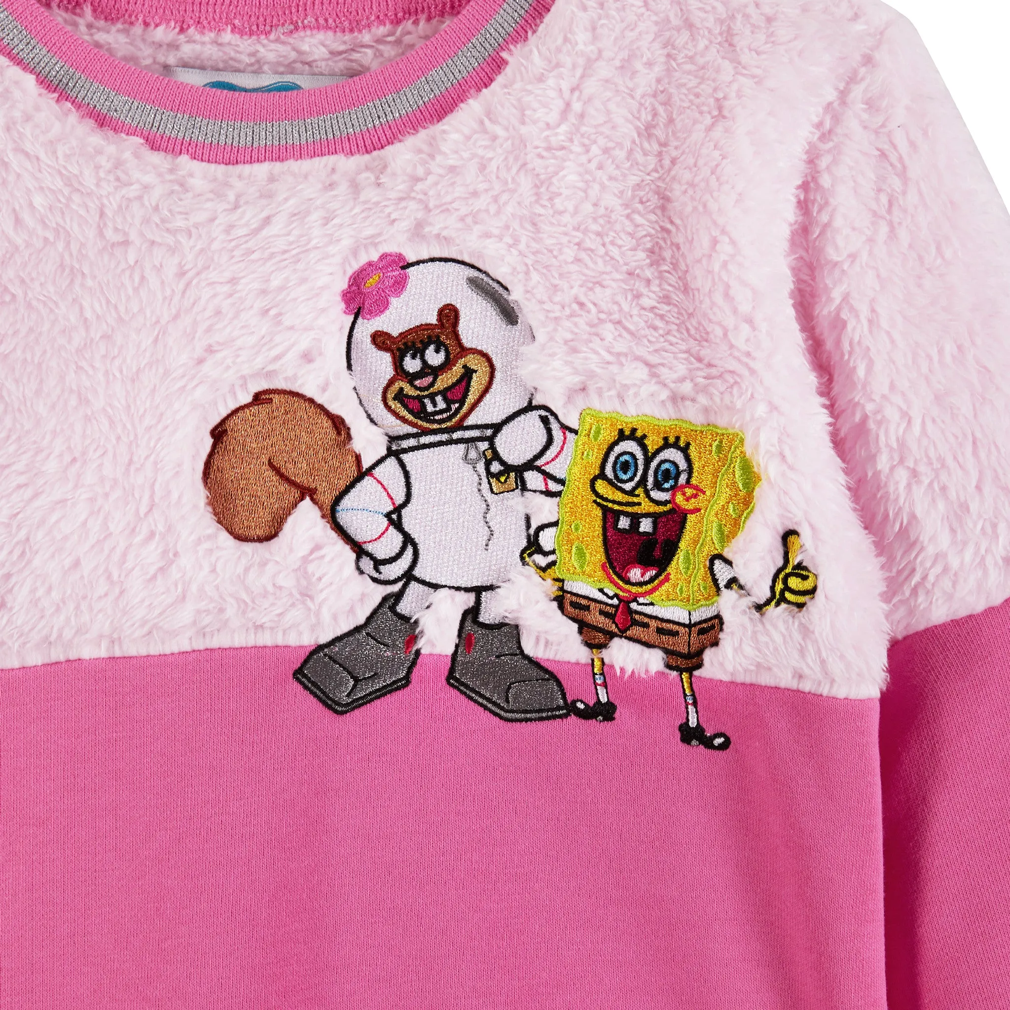 SpongeBob SquarePants™ x Andy & Evan® | Kids (2-6x) Crewneck Sweater & Ribbed Flare Legging Set
